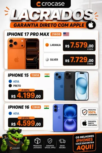 Celular novo lacrado e semi novos