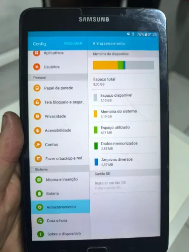 Tablet Samsung SMT280 8gb