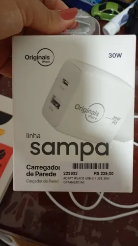 Carregador iPhone original