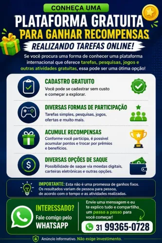 Plataforma Gratuita para Tarefas Online