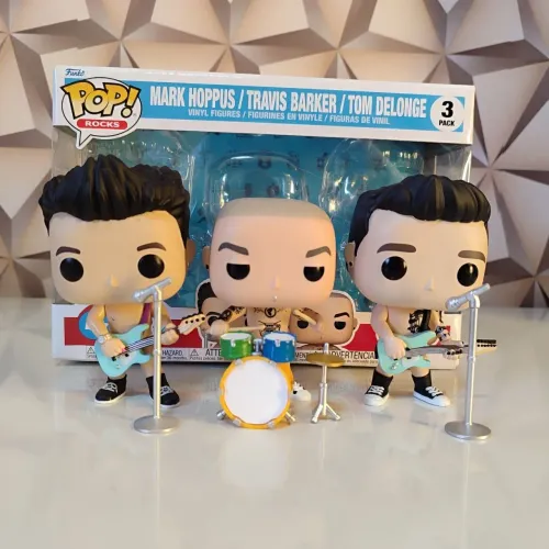 Funko Pop Blink - 182 (3 Pack) - Mark Hoppus / Travis Barker / Tom Delonge