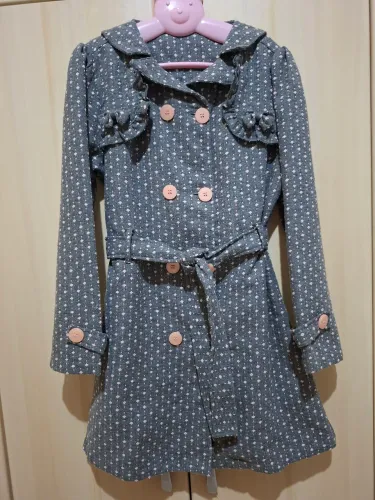 Sobretudo Trench Coat Lilica Ripilica tamanho 10 - Novo, sem etiqueta