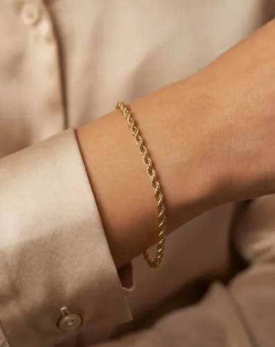 Pulseira de ouro 18k