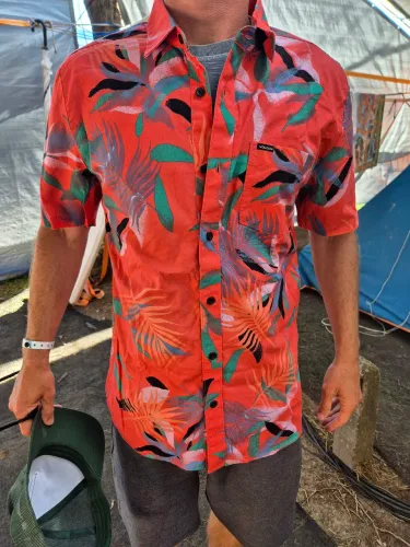 Camisa VOLCOM Lava Rock - Red