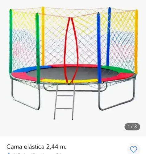 Cama elástica pula pula 2,44 m
