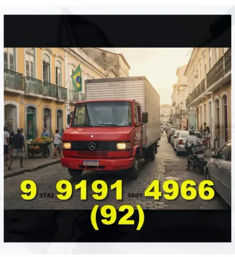Frete Bau em Cidade Nova, Jorge Teixeira, Alvorada, Flores, Compensa