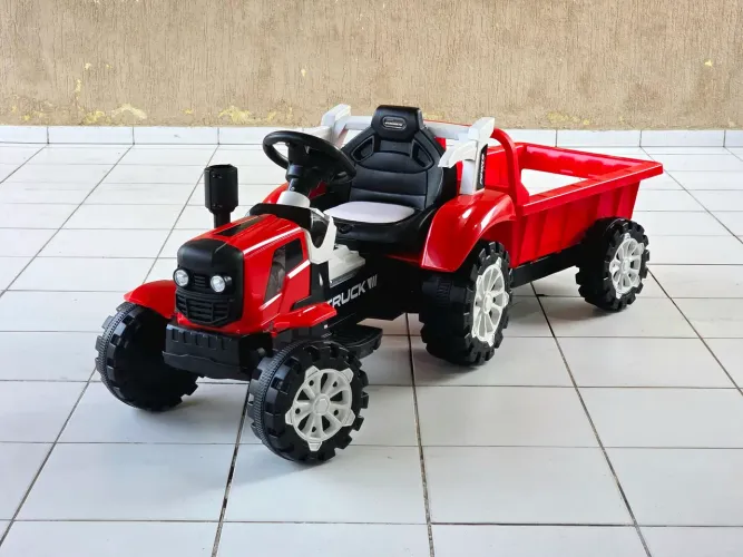 Trator Elétrico com Caçamba 12v 