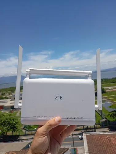 10 unidades ZTE F6600P WI-FI6 Desbloqueado/Higienizado/Revisado acompanha fonte.