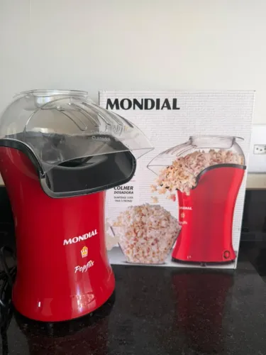 Pipoqueira popfix mondial vermelha