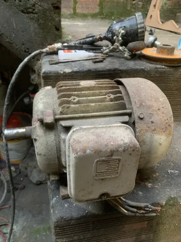 Motor herbele 2cv de baixa rotação 220 trifásico