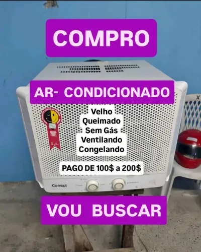 Ar Condicionado Com defeito