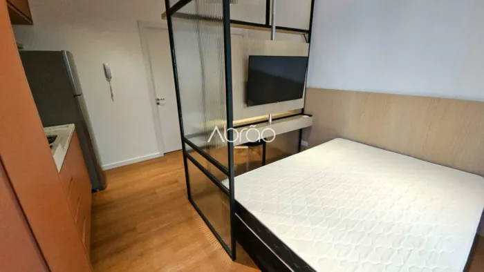 Apartamento Studio Mobiliado para Alugar no Princess Curitiba - Centro, 1 Quarto, 19 m² | 