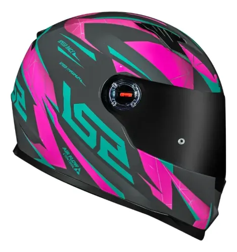 Capacete Ls2 Ff358 draze rosa