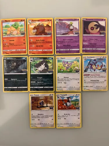 Cartas Pokémon Go