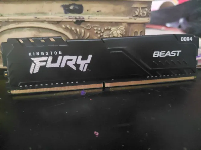 Memória ram 8gb 3200mhz Kingston fury beast