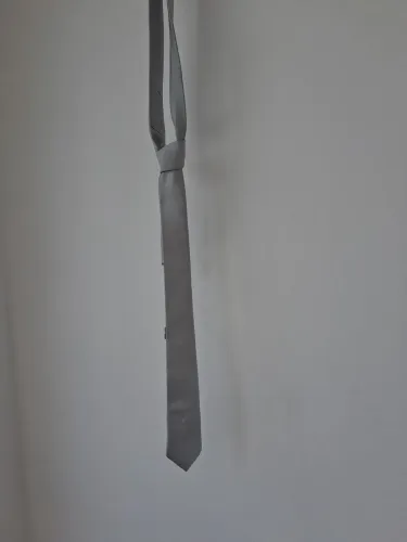 Gravata Cinza Hero Man