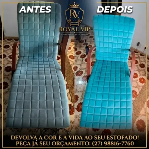 RoyalVip limpeza e impermeabilização