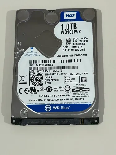 HD WD Blue 1TB WD10JPVX
