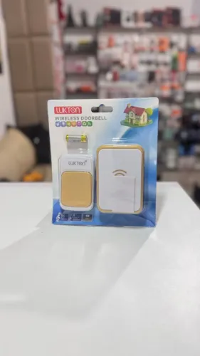 Campainha Residencial Wireless Lukton Longo Alcance com Bateria Inclusa