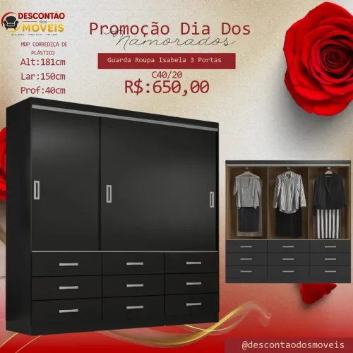 Móveis direto de fábrica, pagamento no ato da entrega * WHATSAPP