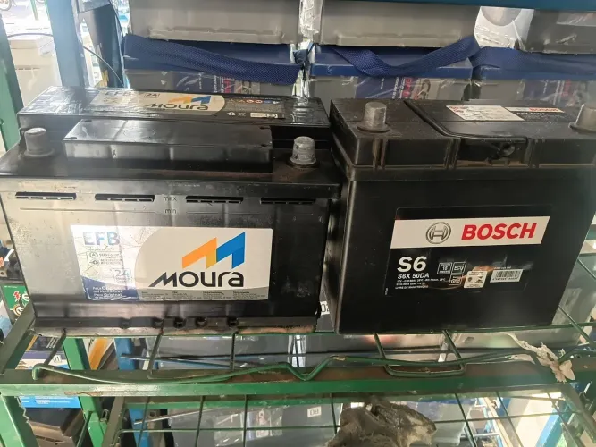 Baterias usadas com garantia, entrego e instalo