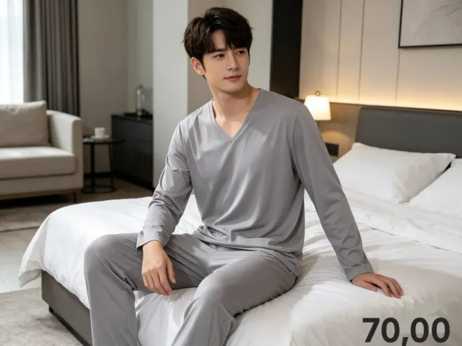 Pijama Algodão Masculino P