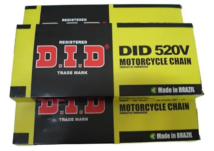 Corrente DID 520V 106 ZB com retentor X-ring
