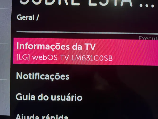TV LG 43? Smart - WebOS - Imagem Perfeita!