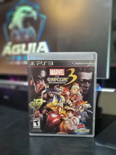 Marvel vs. Capcom 3: Fate of Two Worlds - PS3 - Completo com Manual | Mídia Física