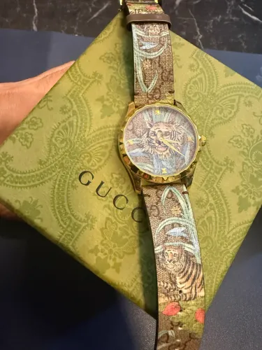 Relógio original Gucci modelo G-Timeless Tiger