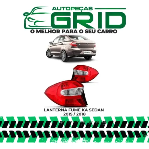 FORD KA SEDAN 2019 2020 2021 2022 - LANTERNA TRASEIRA
