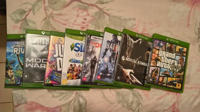 Vendo jogos do Xbox one. Apartir de R$30