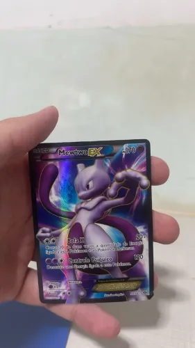 Carta pokemon rara Mewtwo-EX (98/99)
