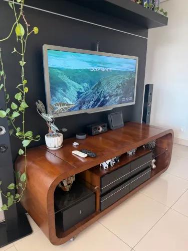 Rack orgânica carvalho maciço