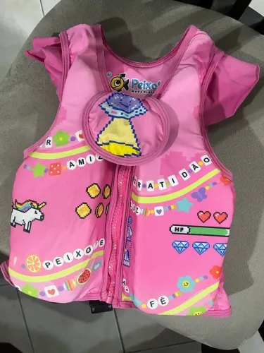 Boia Infantil Rosa (Peixote Kids)