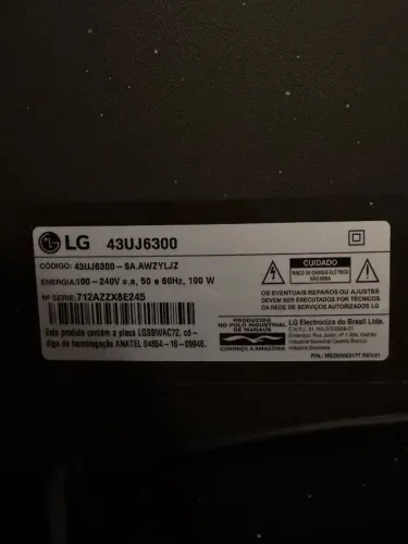 SMARTV LG 4K 43 polegadas