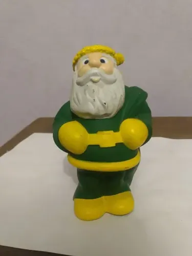 Boneco Papai Noel ( Estrela, vinil )