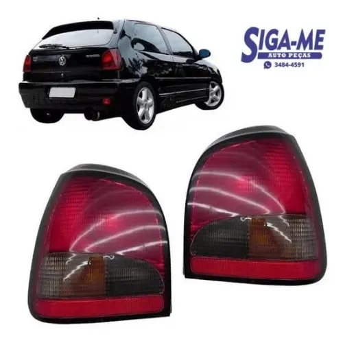 Lanterna Traseira Gol 95/99 Fume Cod: 18677