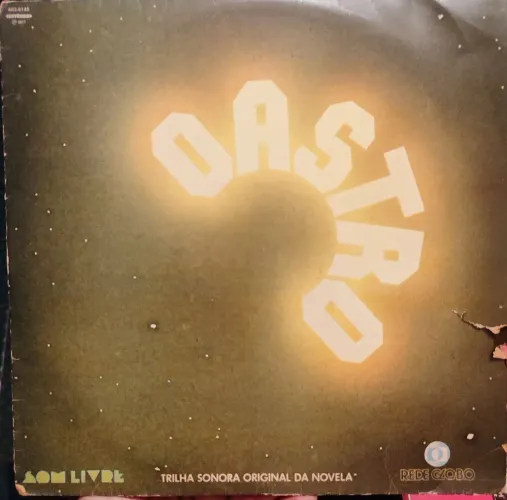 Vinil trilha sonora novela O Astro, 1977