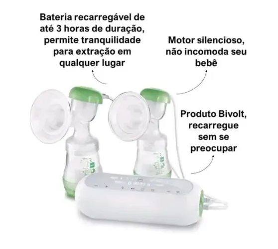 BOMBA DE AMAMENTAÇÃO 2 EM 1 . MAM.