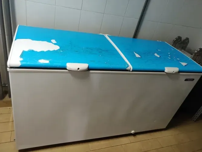 2 Freezer Horizontal Metalfrio dupla ação 220V 546L 