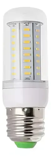 Lampada LED Dimerizavel Slim Fina e Compacta E27 Estreita Lustres Cor Quente