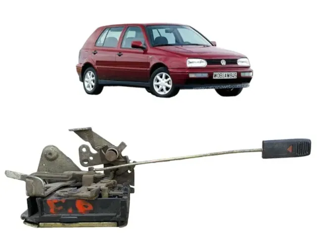 Fechadura Manual Dianteira Direita  Volkswagen Golf 1997 