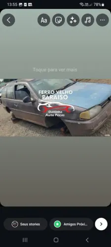 Sucata Parati Bola 1.8, 8V, Injeção 4 Bicos, com Direção Hidráulica 