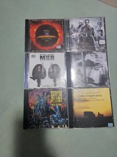 CDs Trilha Sonora - Armageddon, Matrix , Street Of Fire, MIB II