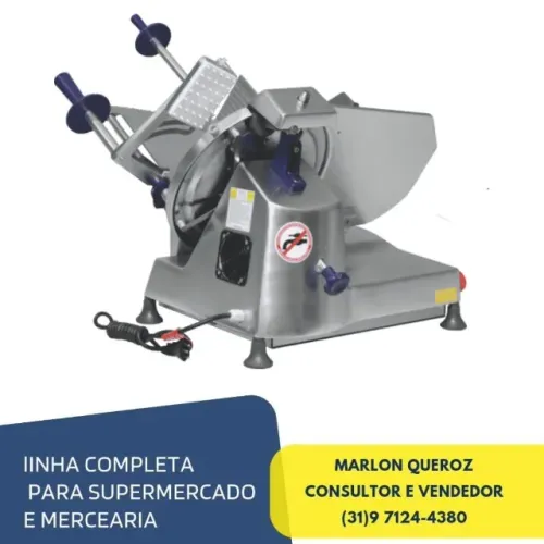 Cortador de Frios Gural Semi Automático Novo
