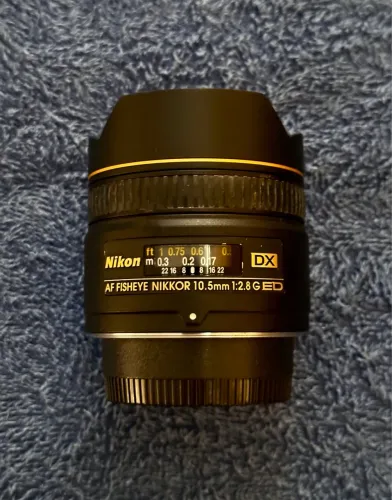 Lente Nikon AF Fisheye Nikkor 10.5mm f/2.8G ED DX