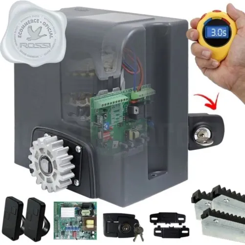 Motor p/ Portão Rossi nitro (3 segundos )- instalado