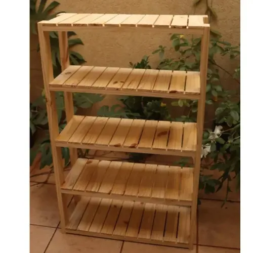 estantes 5 prateleiras 120 x 70 x 30 pinus