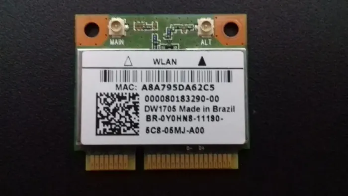  Placa de Rede WiFi PCI 2.4ghz Dell Original